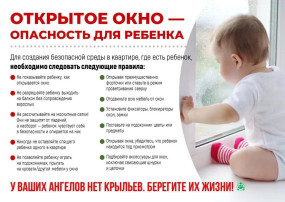 Осторожно! Открыто окно! Осторожно! Открыто окно!.